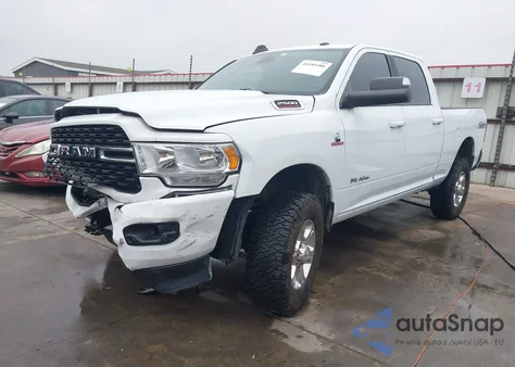 2022 Ram 2500 Lone Star 4X4 6'4 Box z USA, uszkodzony, nr VIN 3C6UR5DL3NG382172